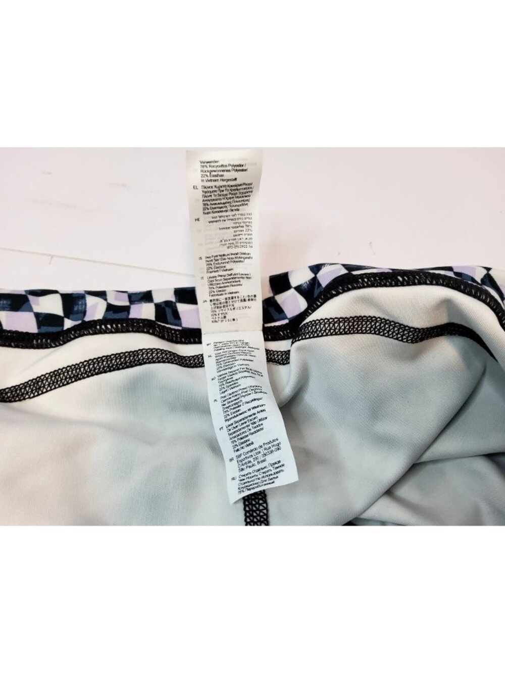 Brooks Spark 5" Short Tight XXL Speed Check Black/White - Picture 7 of 8